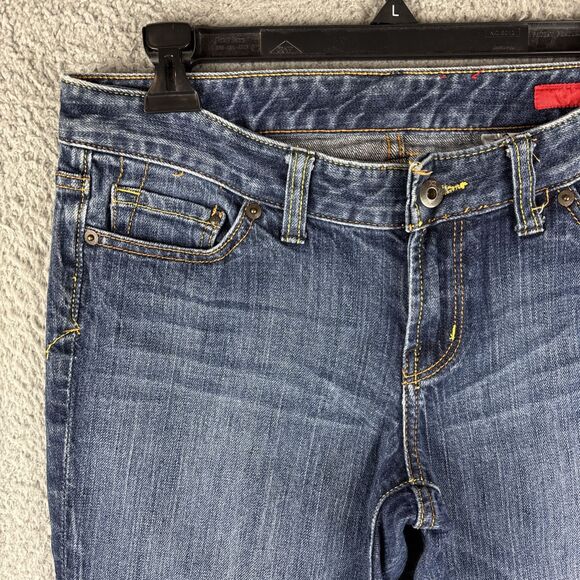 X2 Quality Denim Capri Pants Women’s Size 8 Blue Denim Low Rise - Picture 2 of 12
